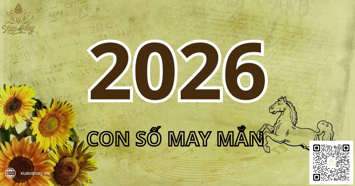Con số may mắn dành cho người sinh năm 2026