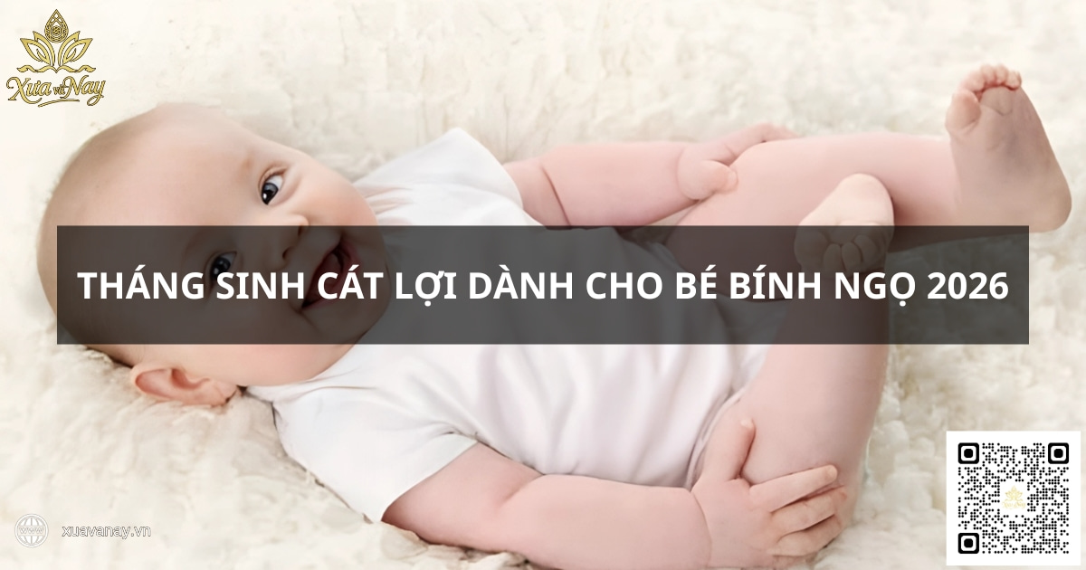 Những tháng sinh cát lợi dành cho bé Bính Ngọ 2026