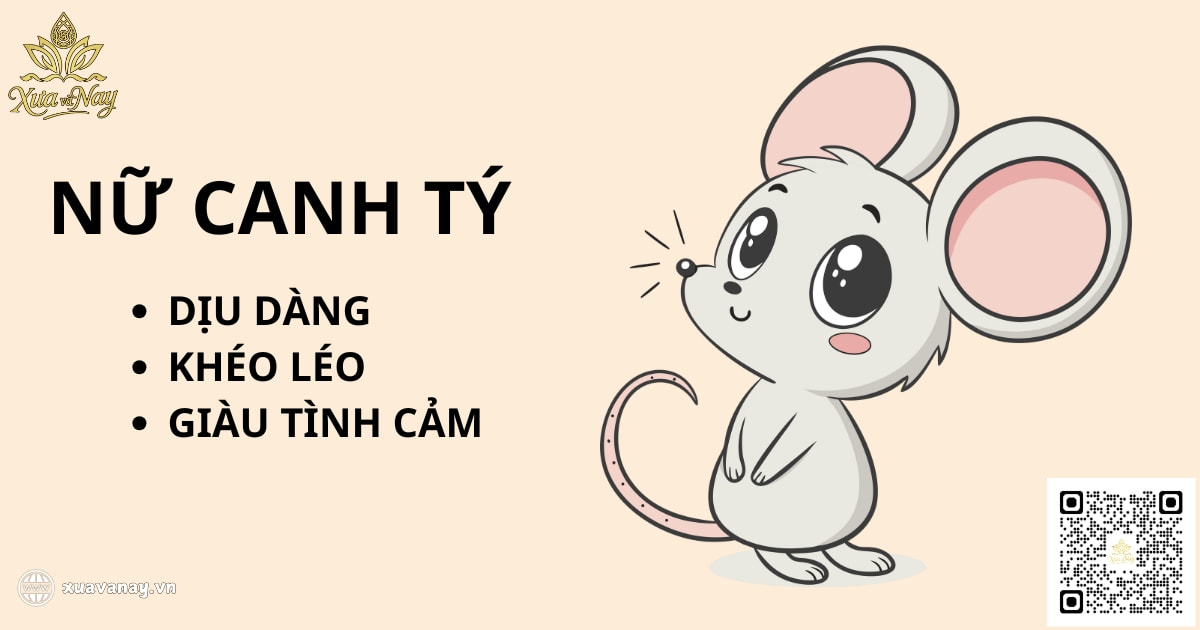 Tính cách Nữ tuổi Canh Tý 2020