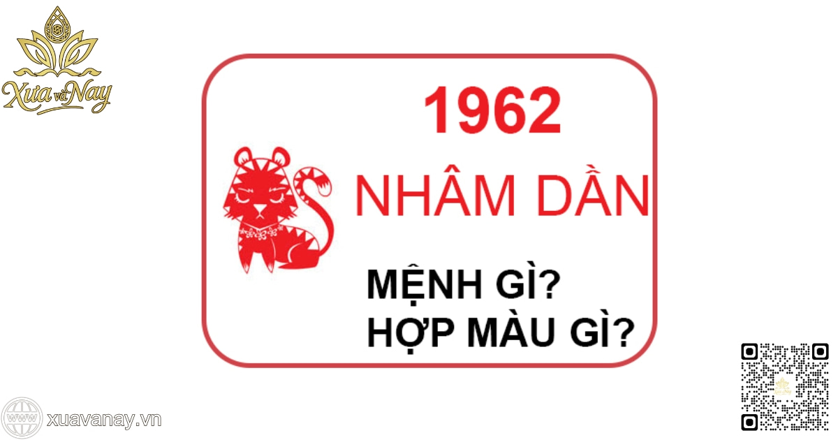 Sinh năm 1962 mệnh gì