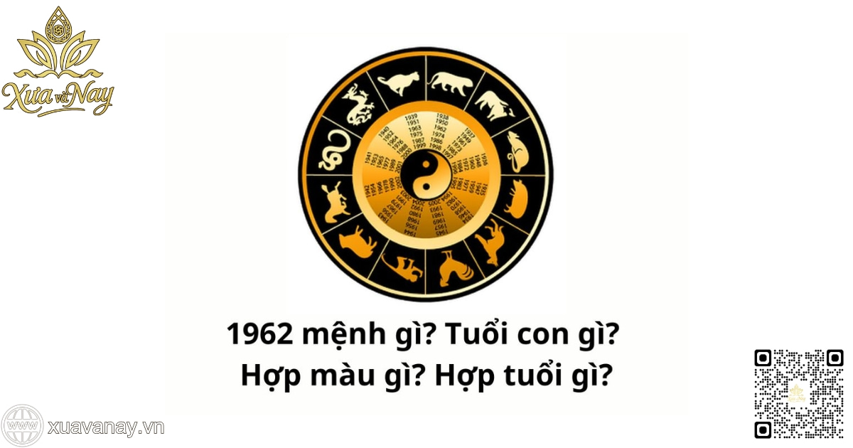 Sinh năm 1962 tuổi gì