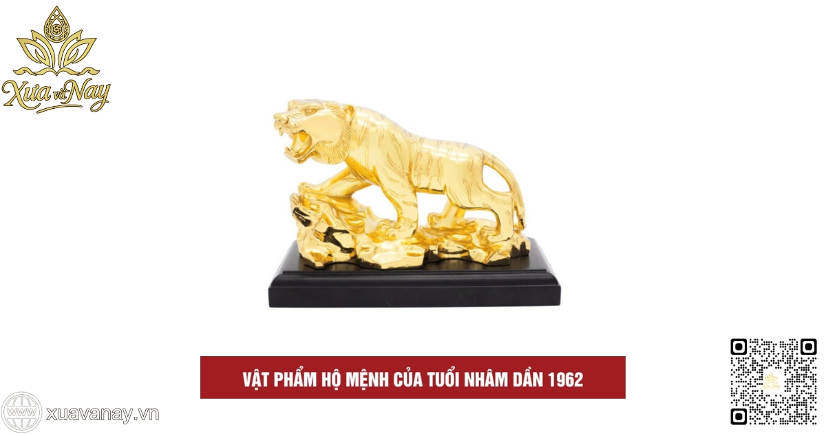 Vật phẩm phong thủy hợp tuổi Nhâm Dần 1962