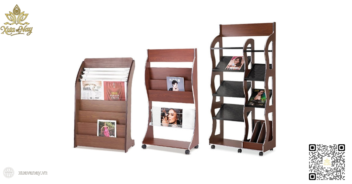 Chất liệu làm kệ để sách có đặc điểm gì