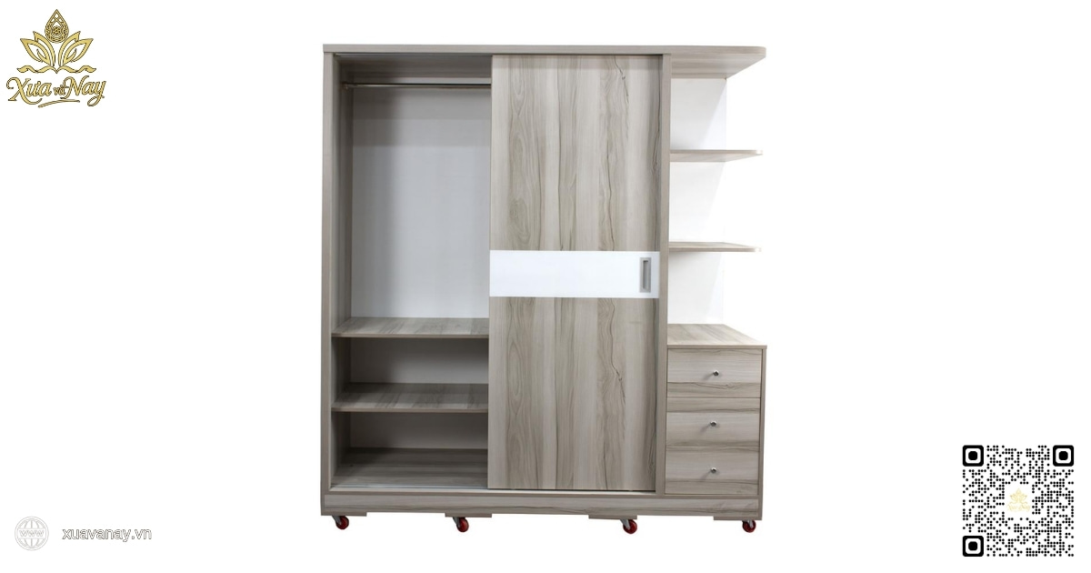 Độ bền thực tế của tủ quần áo gỗ công nghiệp