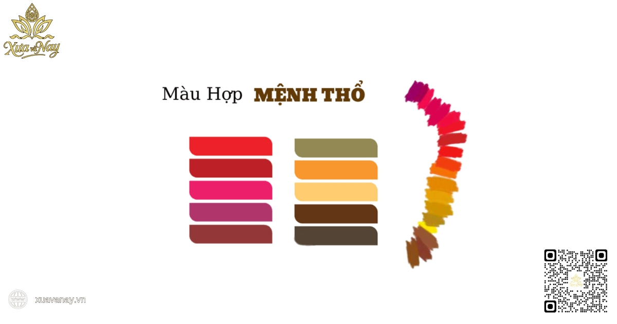 Mệnh Thổ hợp màu gì
