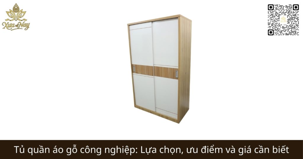 Tủ áo gỗ công nghiệp