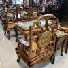 Bộ bàn ghế móc mỏ gỗ gụ ta 6 món hàng Siêu Vân
